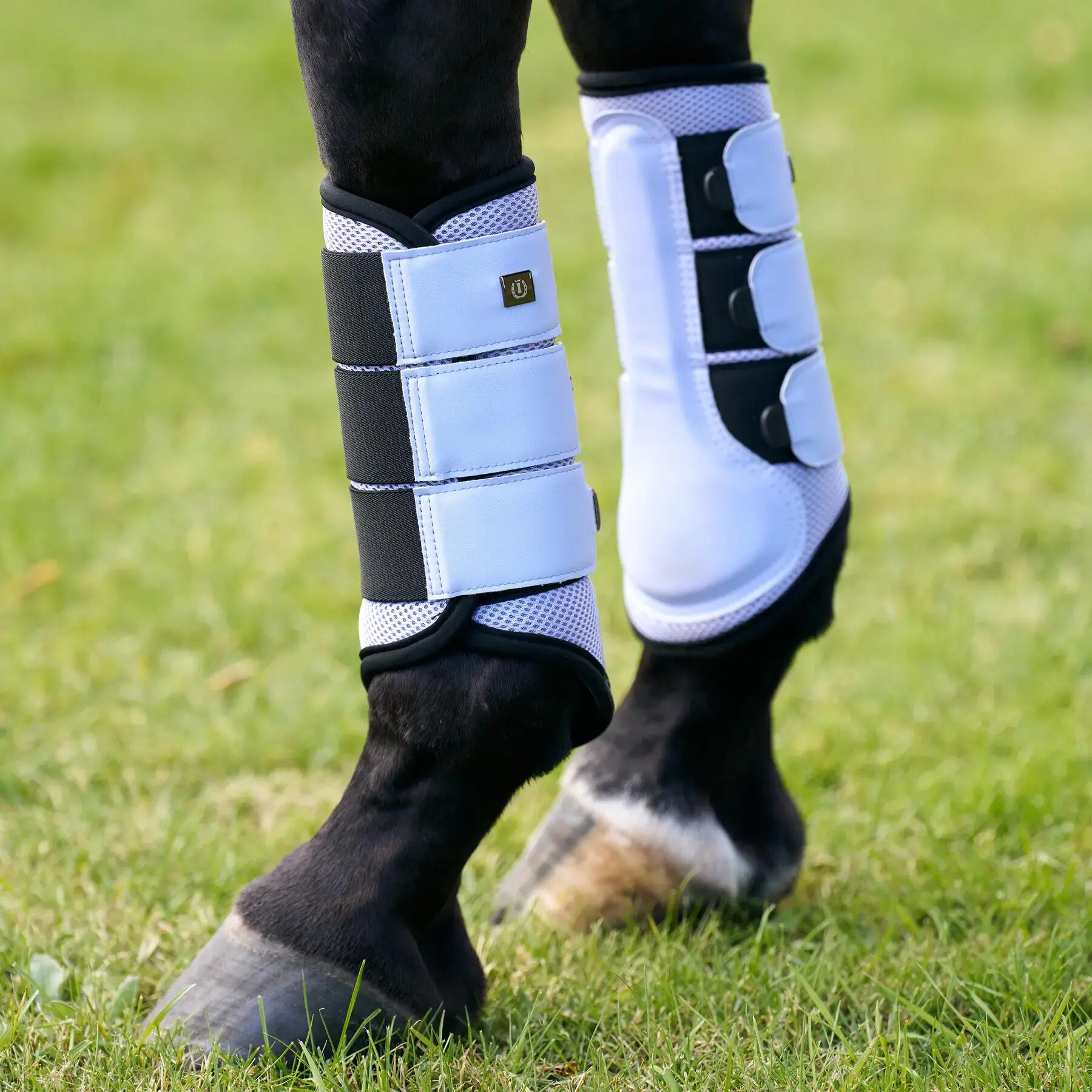 Guêtres antérieurs pour cheval Imperial Riding Cloud Dancer 2/2