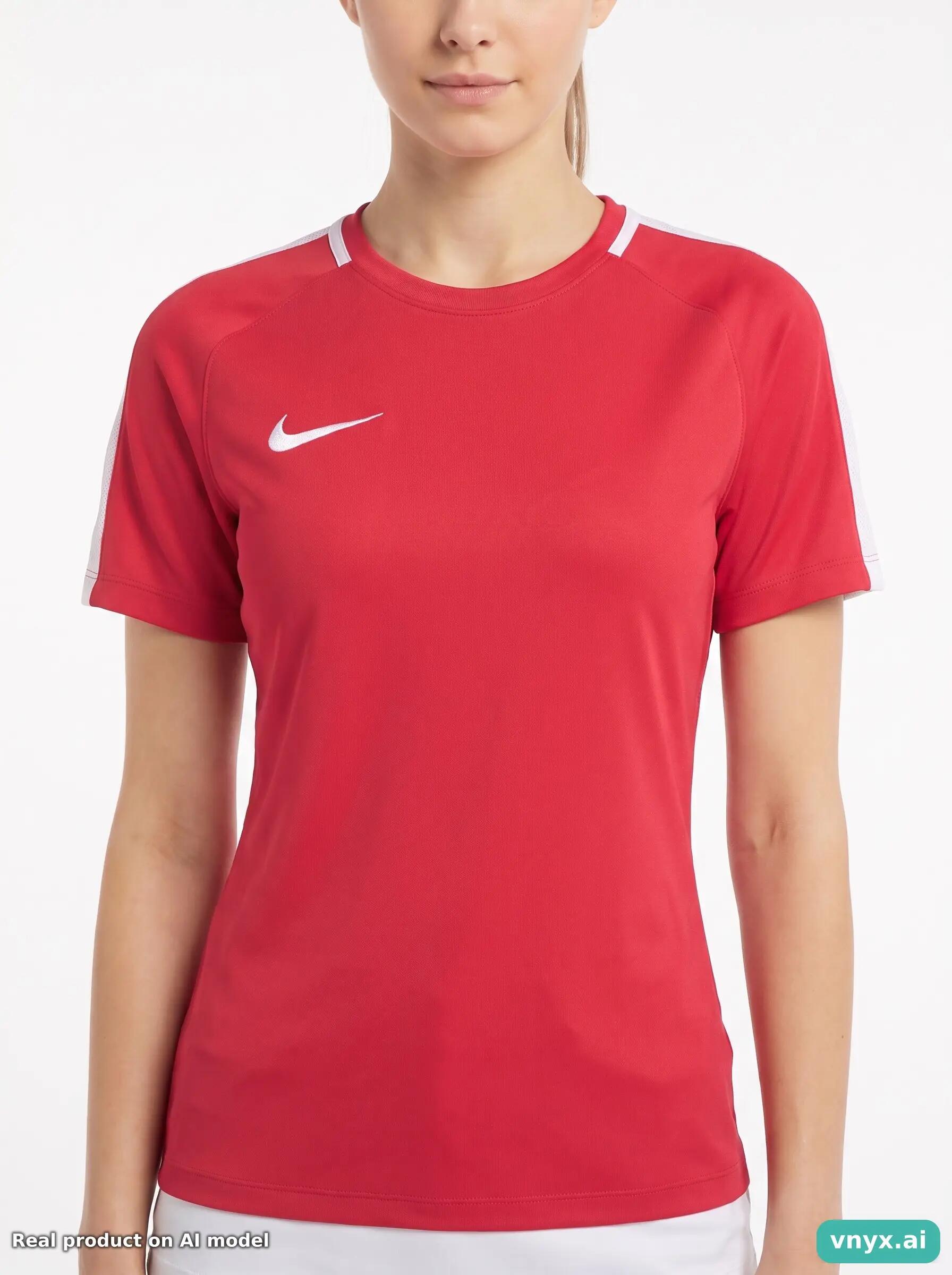 Second Life - Nike Sports T-Shirt in Red size S 5/5