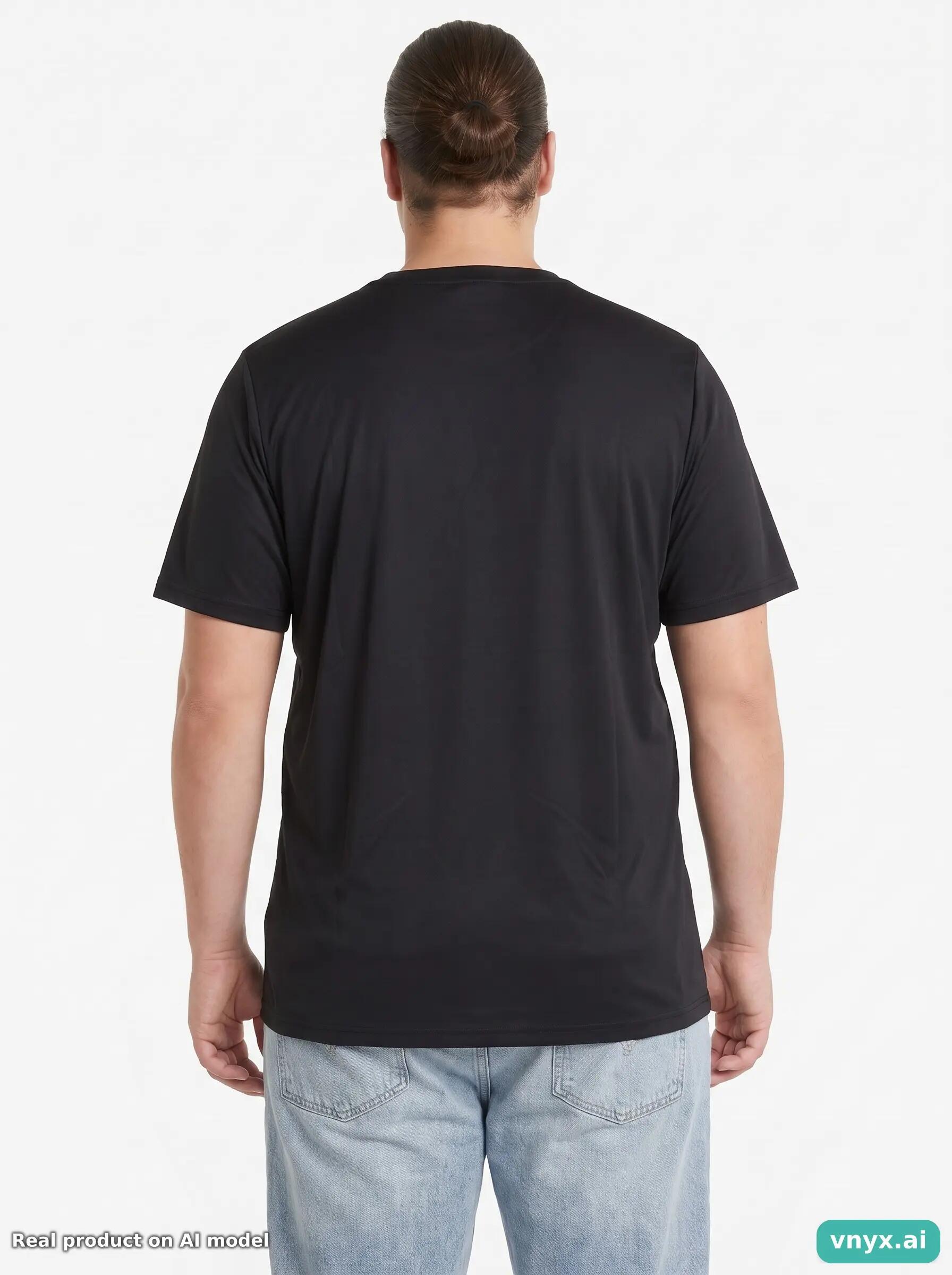 Second Life - Vintage Puma Deep Black Sports T-Shirt Men L 2/5