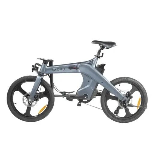 DYU T1 összecsukható elektromos kerékpár 36V 10Ah akkumulátorral 4/6