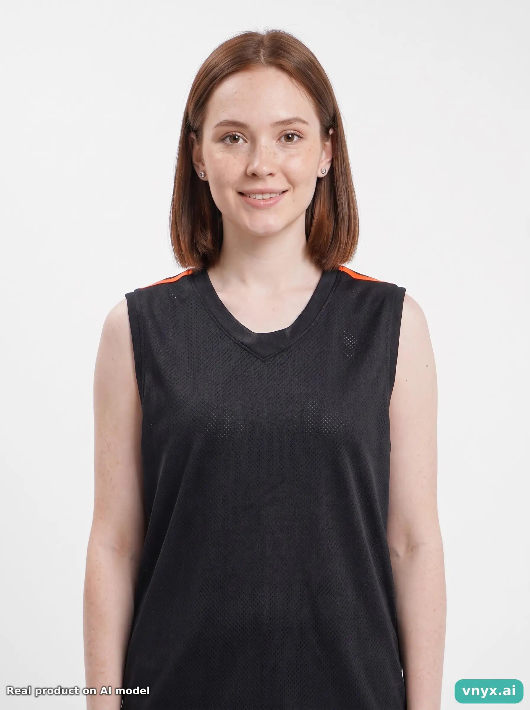 Second Life - Vintage Nike Dark Mesh Top Women L 5/5