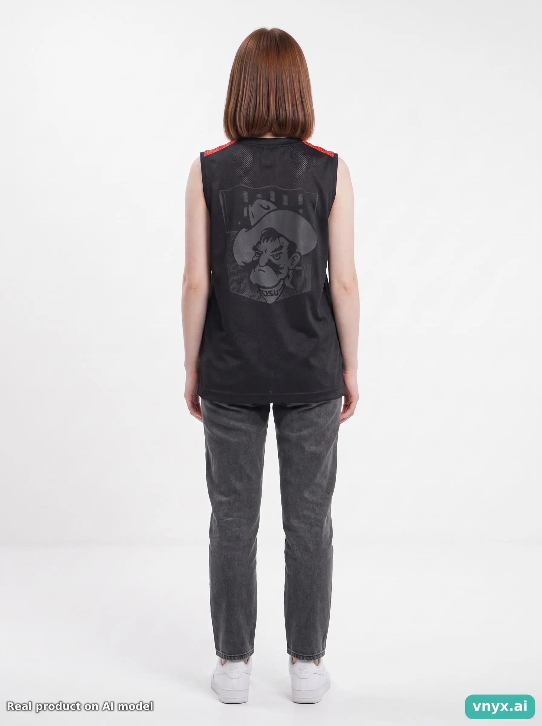 Second Life - Vintage Nike Dark Mesh Top Women L 4/5