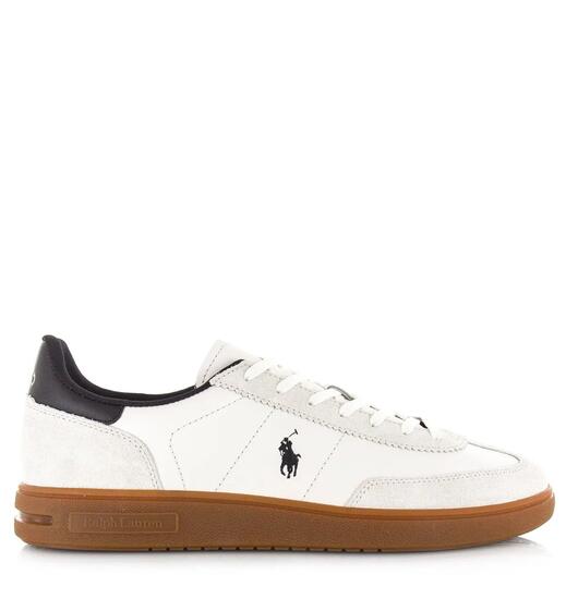 Baskets Polo Ralph Lauren en cuir blanc
