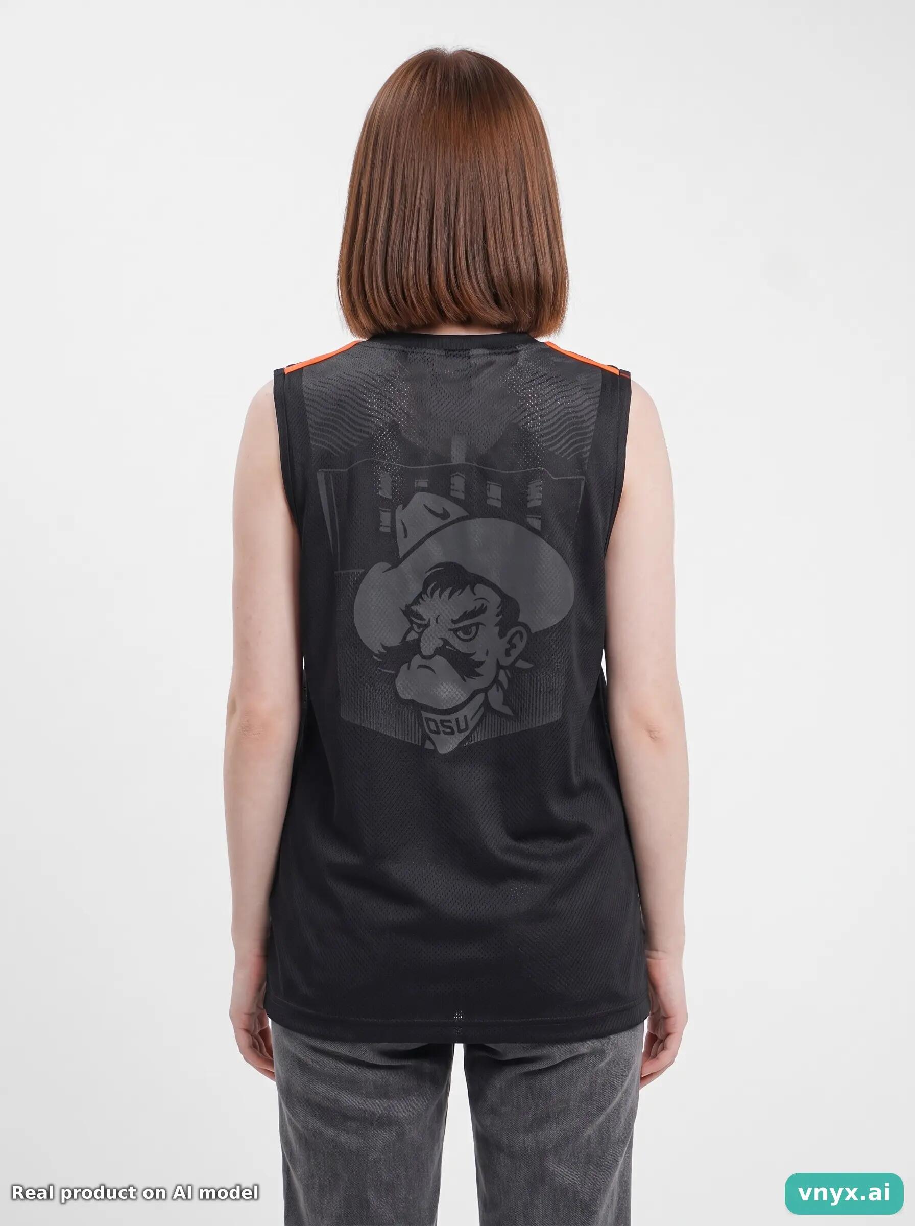 Second Life - Vintage Nike Dark Mesh Top Women L 2/5