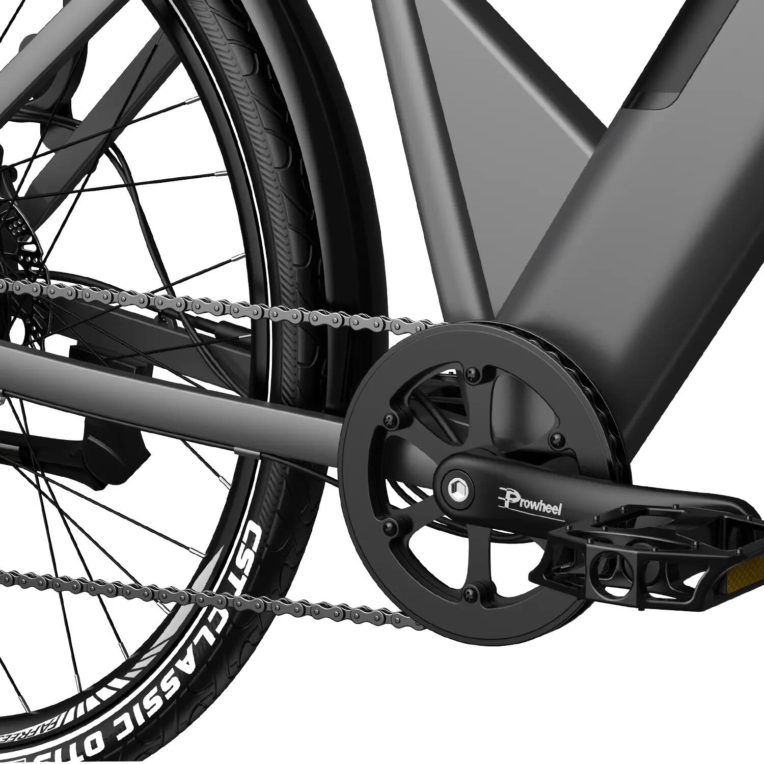 Mestský e-bicykel pre dospelých FAFREES F28 Pro 250W mechanické kotúčové brzdy 9/15