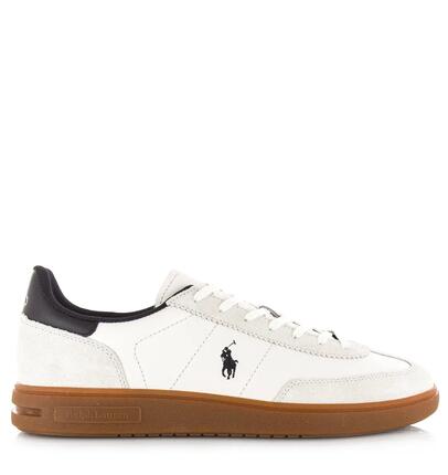 Baskets Polo Ralph Lauren en cuir blanc