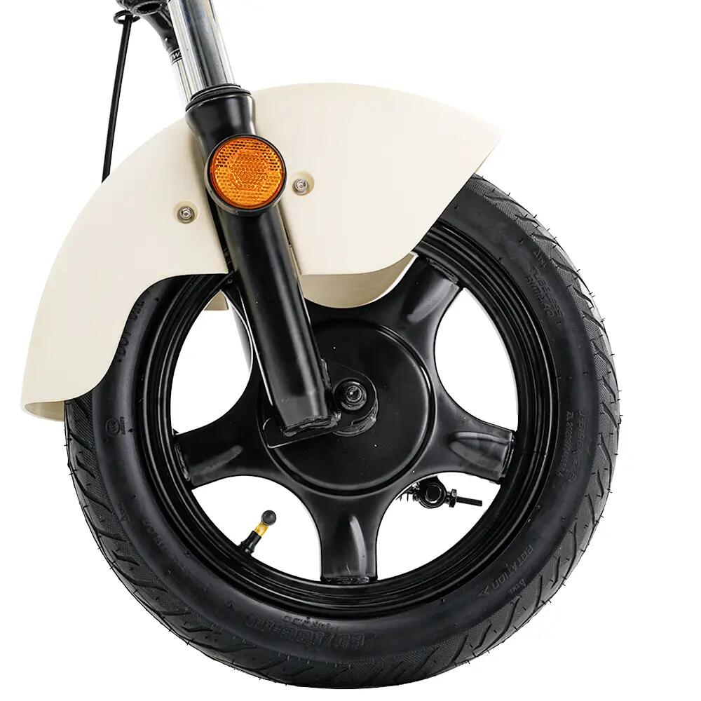 iSCOOTER Y16 Elektrický skúter 48V 20Ah 120kg 100km 14palcov Bubnová brzda 9/9