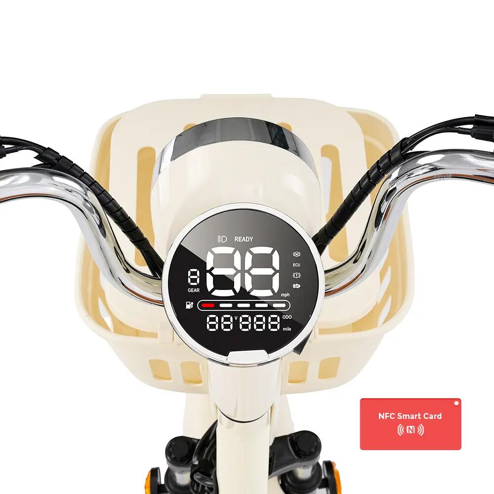 iSCOOTER Y16 Elektrický skúter 48V 20Ah 120kg 100km 14palcov Bubnová brzda 7/9
