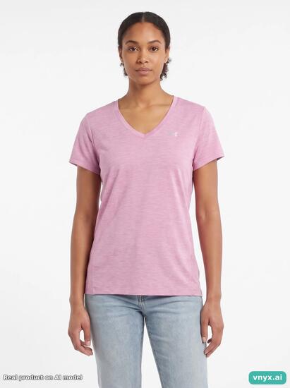 Second Life - Vintage Under Armour Pink T-Shirt Women M