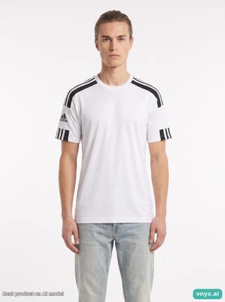 Second Life - Vintage Adidas White Sports T-Shirt Men S