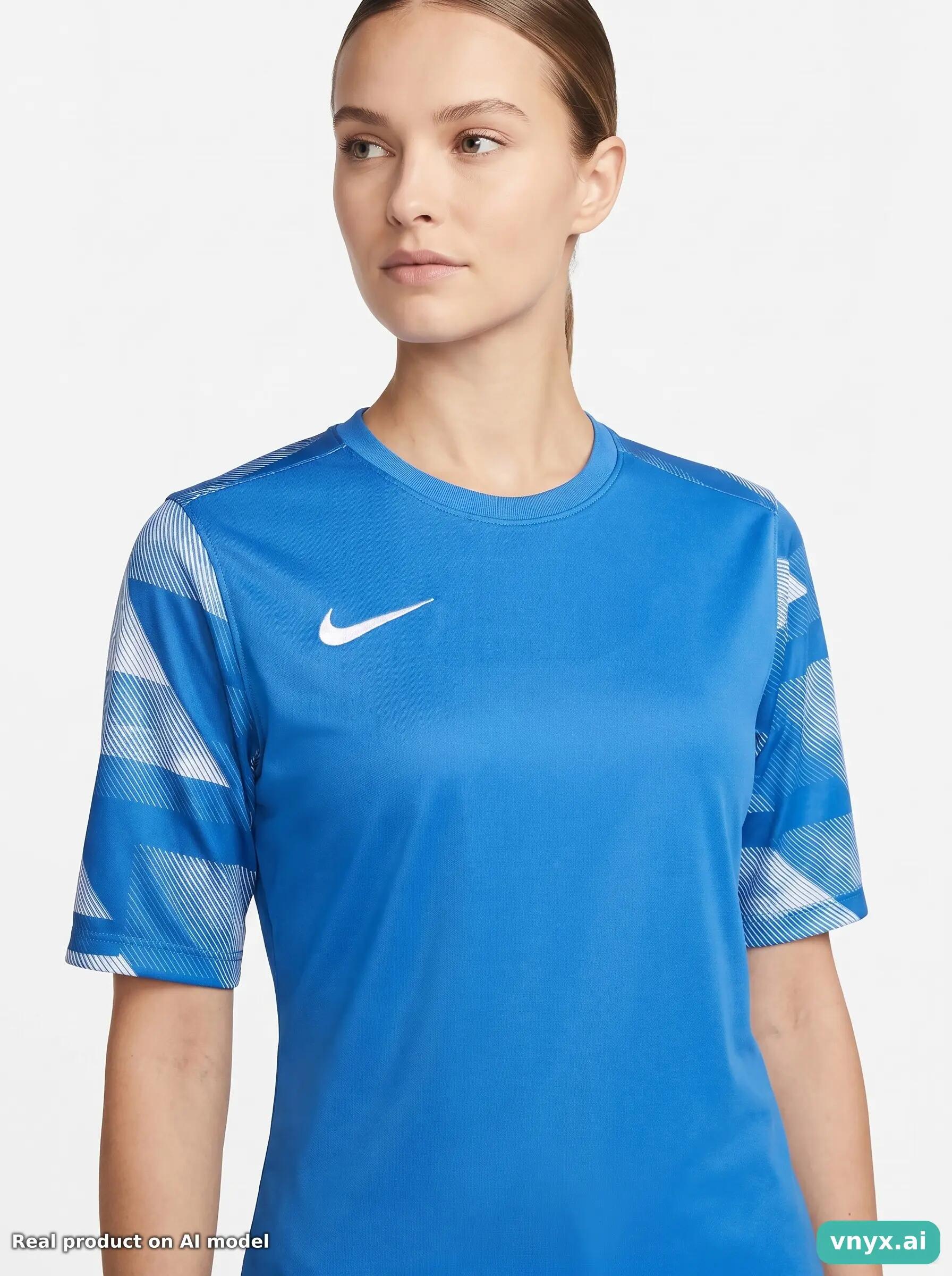 Second Life - Athletic Nike Sports T-Shirt in Blue size M 5/5