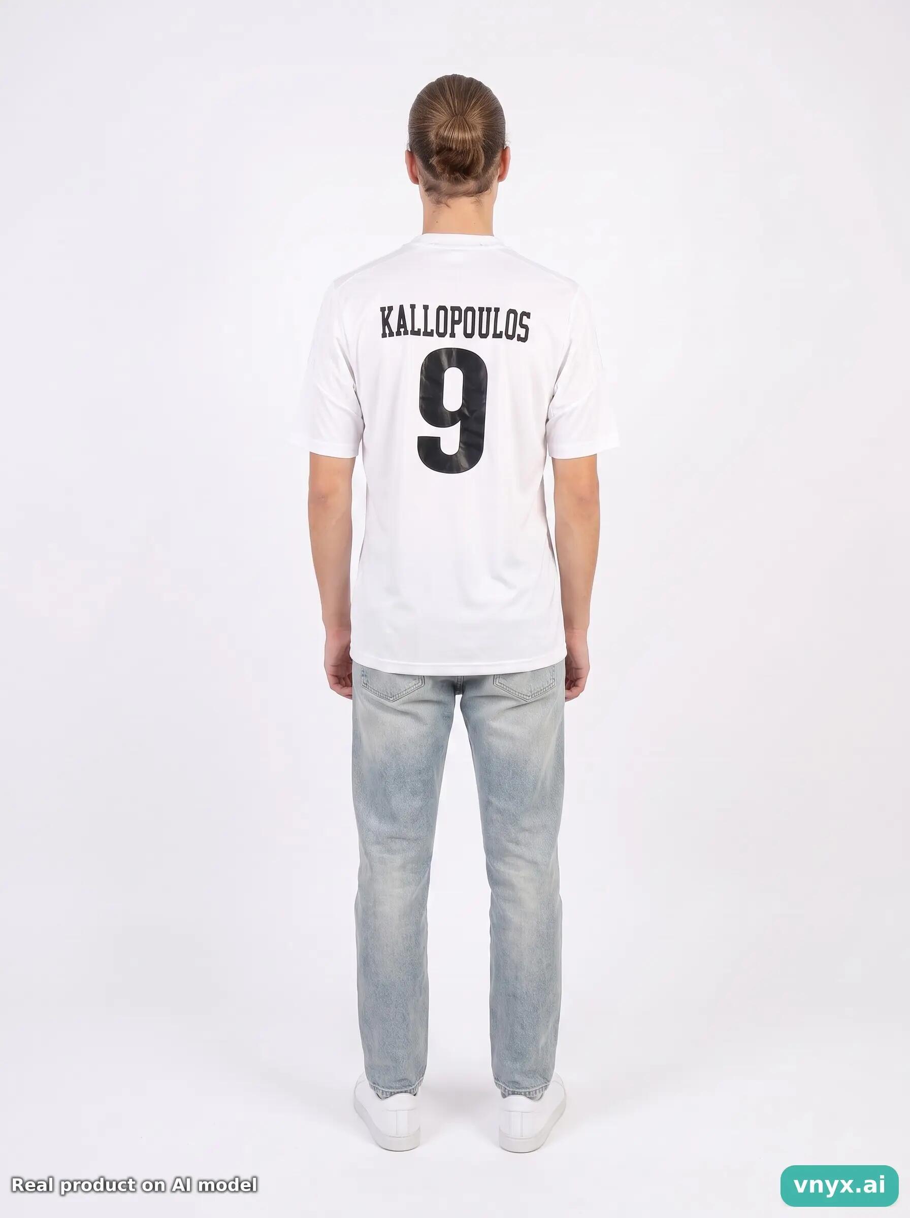 Second Life - Vintage Adidas White Sports T-shirt Men S 4/5