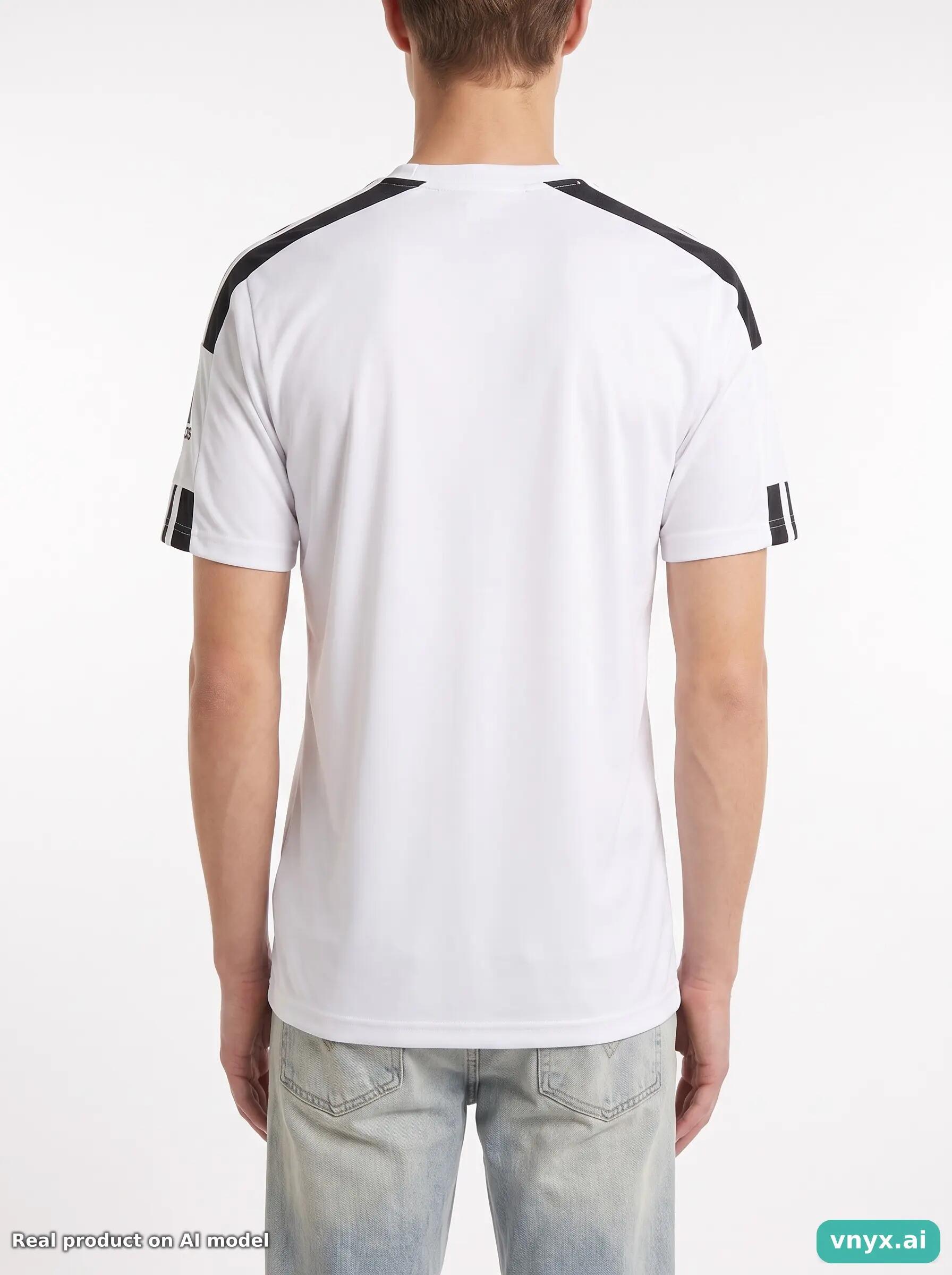 Second Life - Vintage Adidas White Sports T-Shirt Men S 2/5