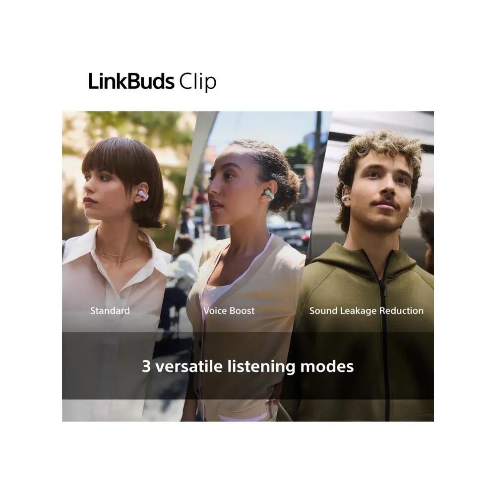 Écouteurs sem fios Sony LinkBuds Clip Beige 5/5