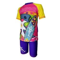 Hammerhead Shark Sun Protection Short Sleeve 2 pcs Suit