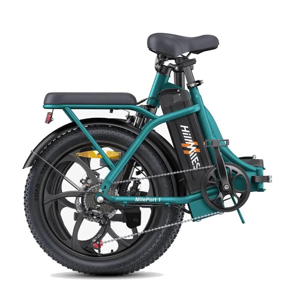 MilePort 1 Foldable Electric Bike 36V 13AH 20" Fat Commuter 4/9
