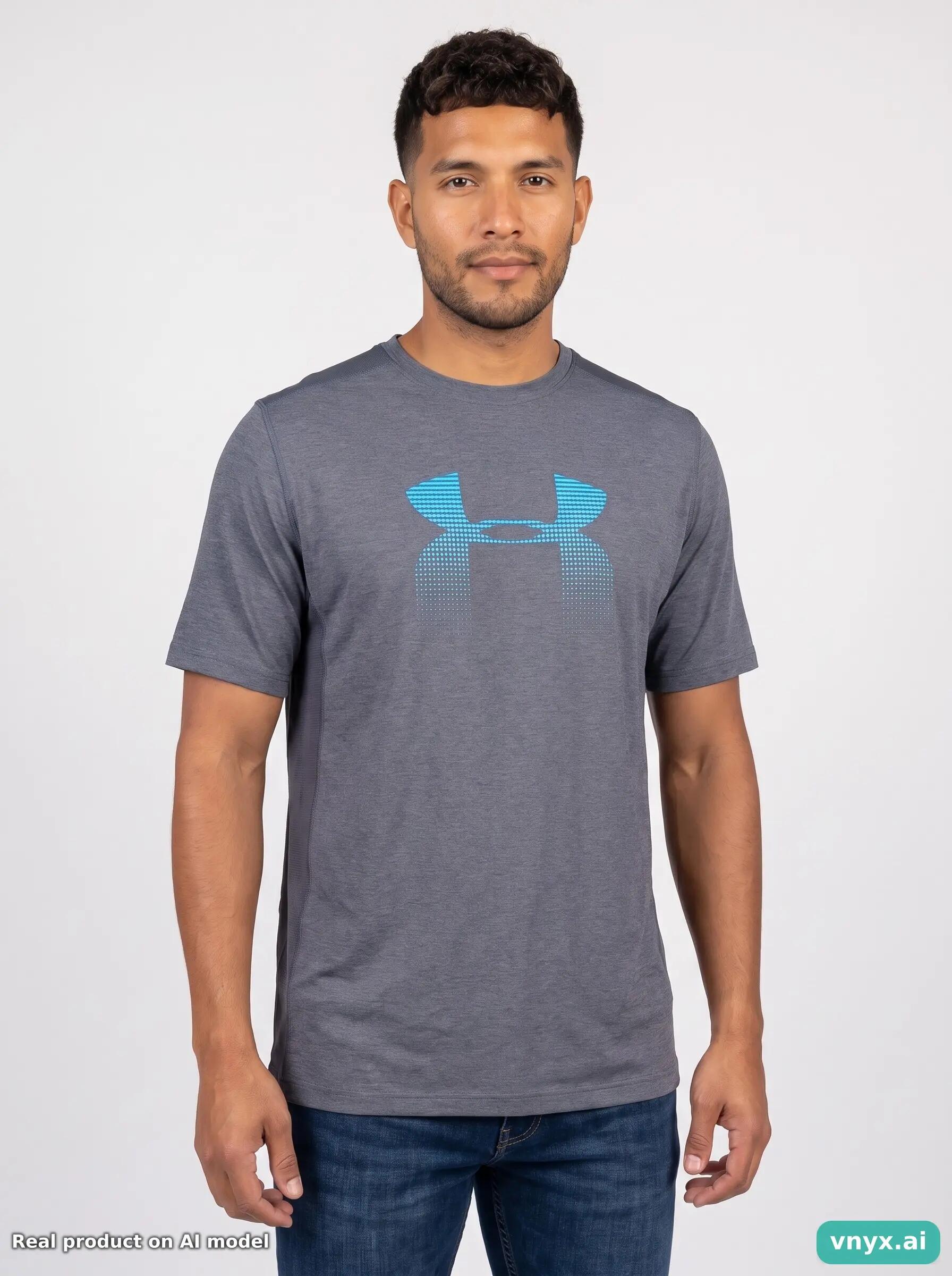 Second Life - Under Armour Grey T-Shirt 1/5