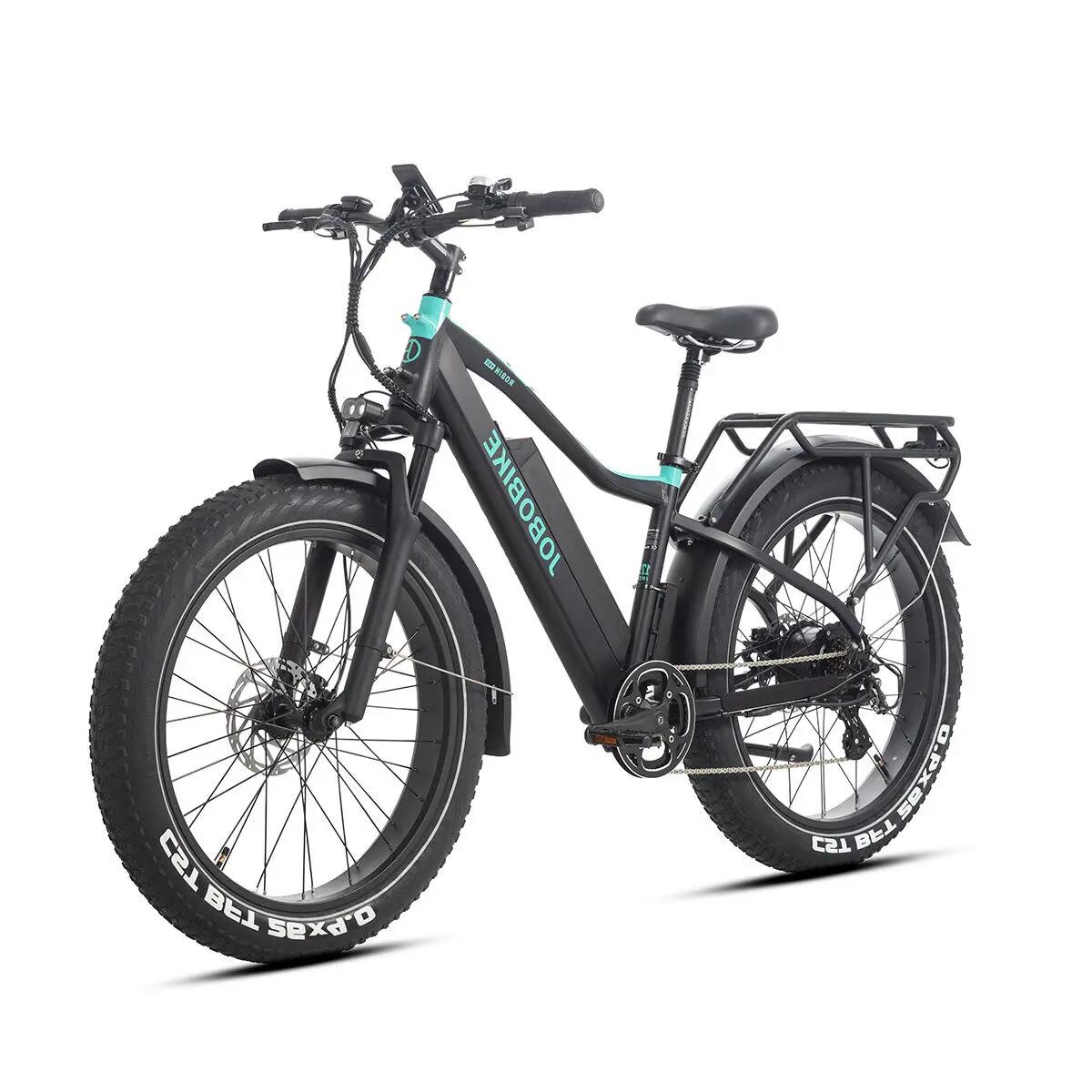 Bicicleta de montaña eléctrica JOBOBIKE ROBIN PRO con batería de 48V 20Ah 5/6