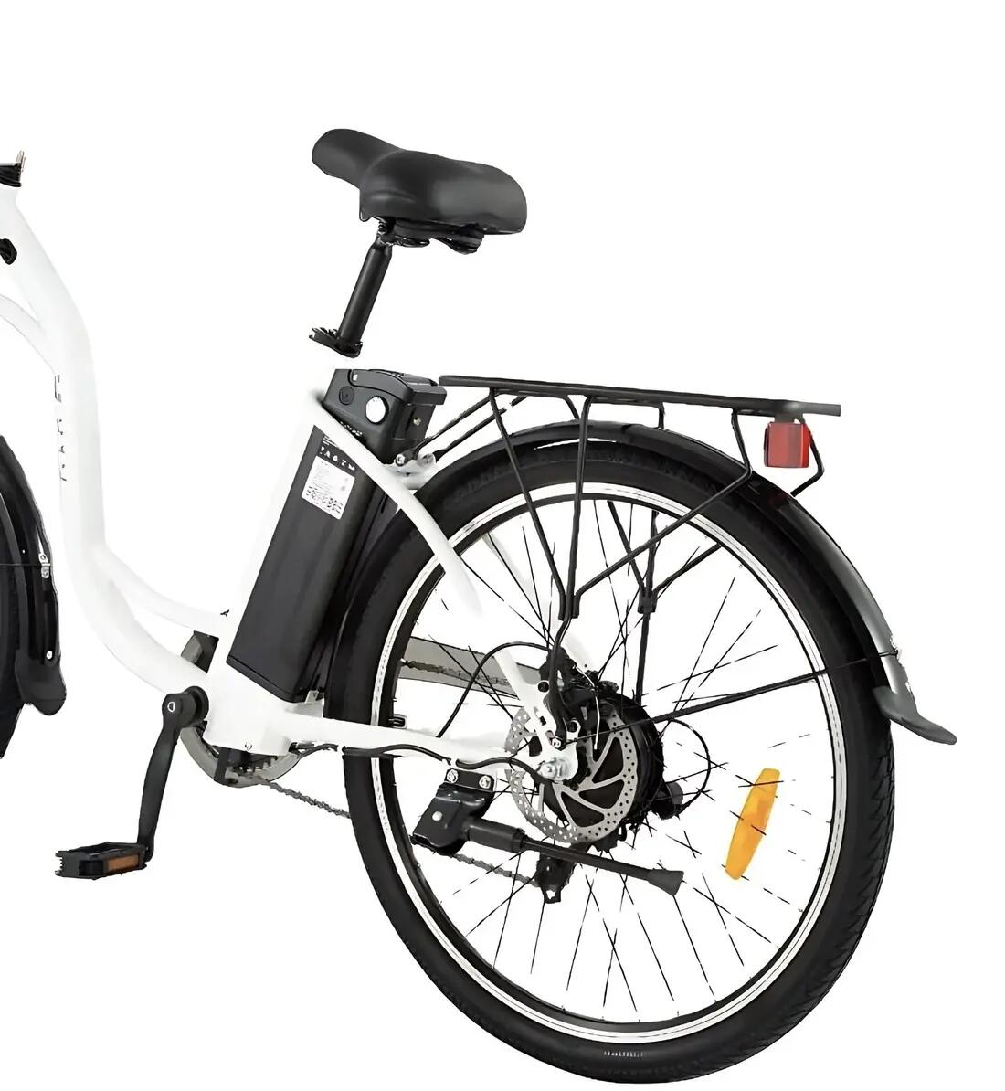 Mestský elektrický bicykel DYU C6 26", odnímateľná batéria 36 V 12,5 Ah 6/6