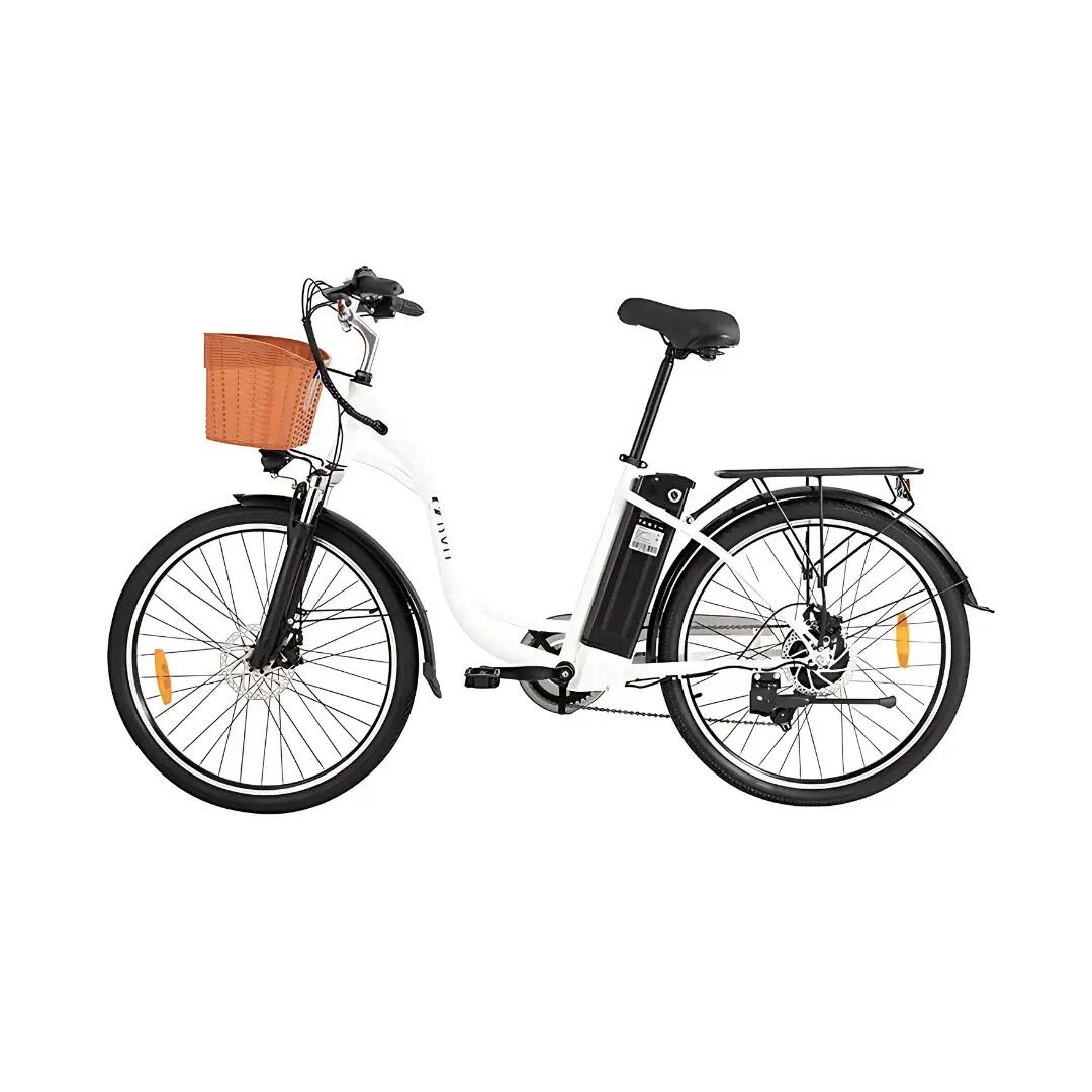 Mestský elektrický bicykel DYU C6 26", odnímateľná batéria 36 V 12,5 Ah 2/6