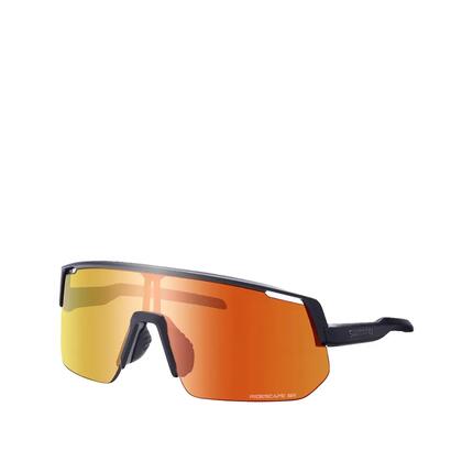 Sonnenbrille Shimano Technium L Orange/Schwarz Matt