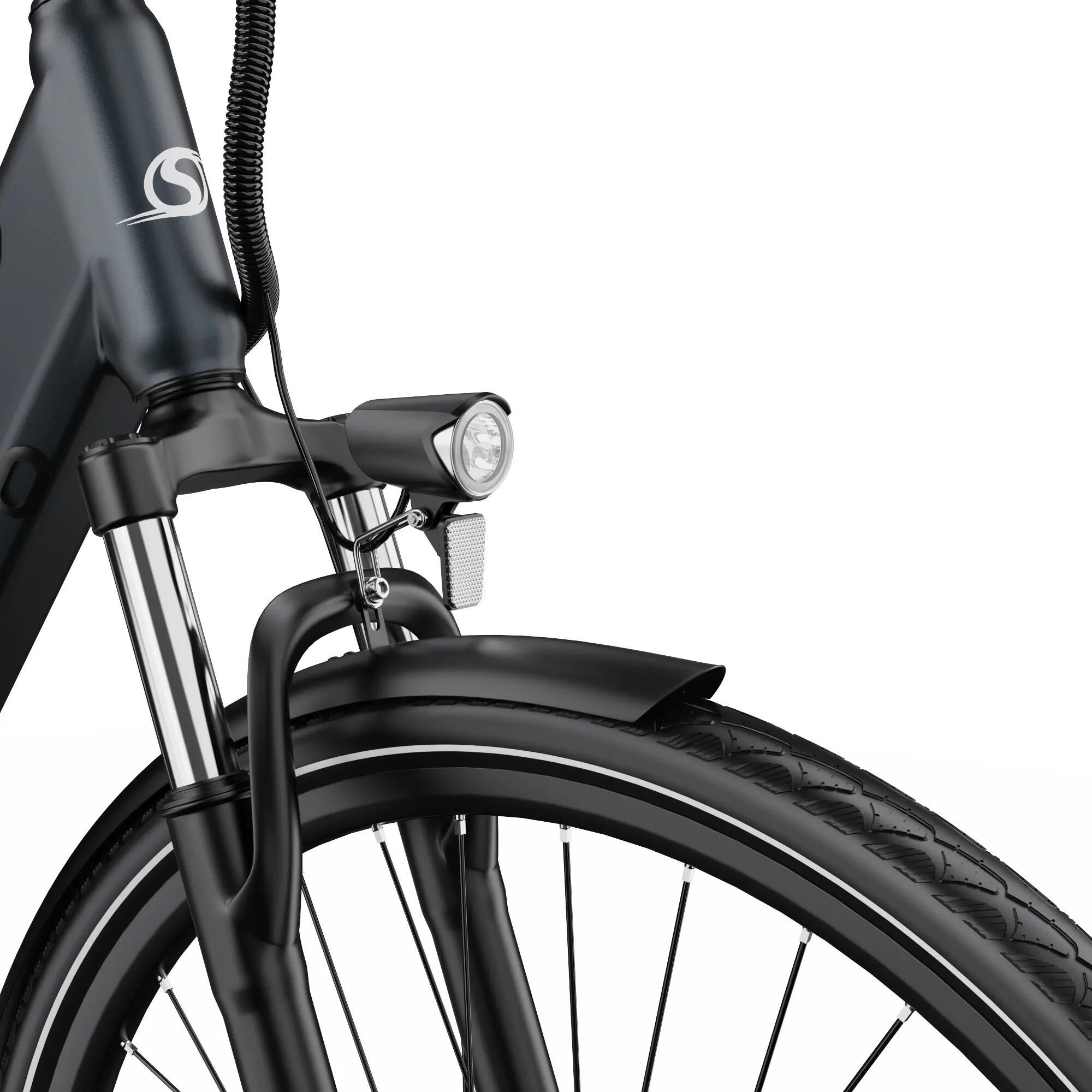 ONESPORT OT12 PRO Elektrický bicykel s pedálovou asistencou, 36V250W, 13Ah，IPX4 9/15