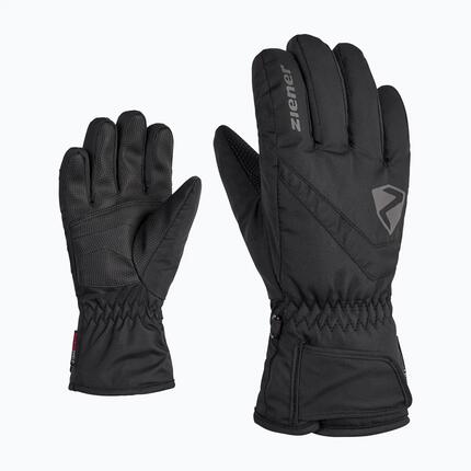 ZIENER gants de ski Junior LORIKO - BLACK
