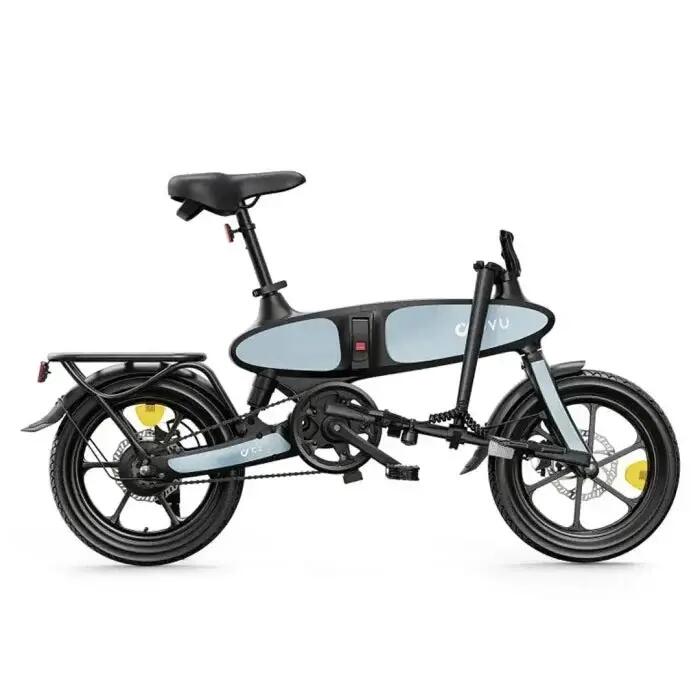 Skladací elektrický bicykel DYU C2 s batériou 48 V 7,5 Ah 5/6