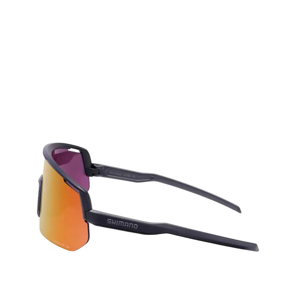 Okulary przeciwsłoneczne Shimano Technium L Pomarańczowy/Czarny Matowy 3/4