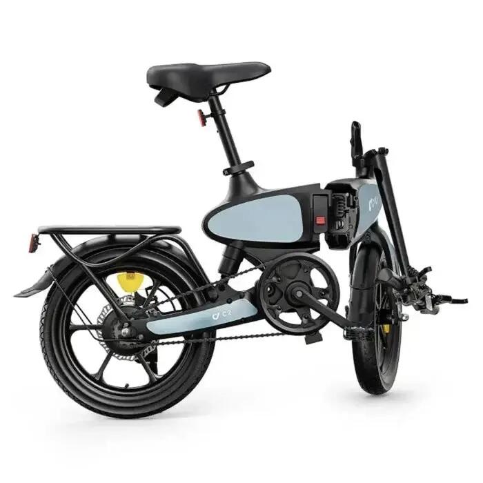 Skladací elektrický bicykel DYU C2 s batériou 48 V 7,5 Ah 4/6