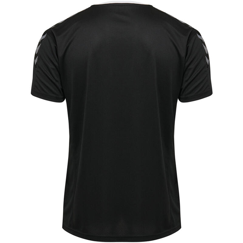 Tricou Hummel Juniori Negru/Alb