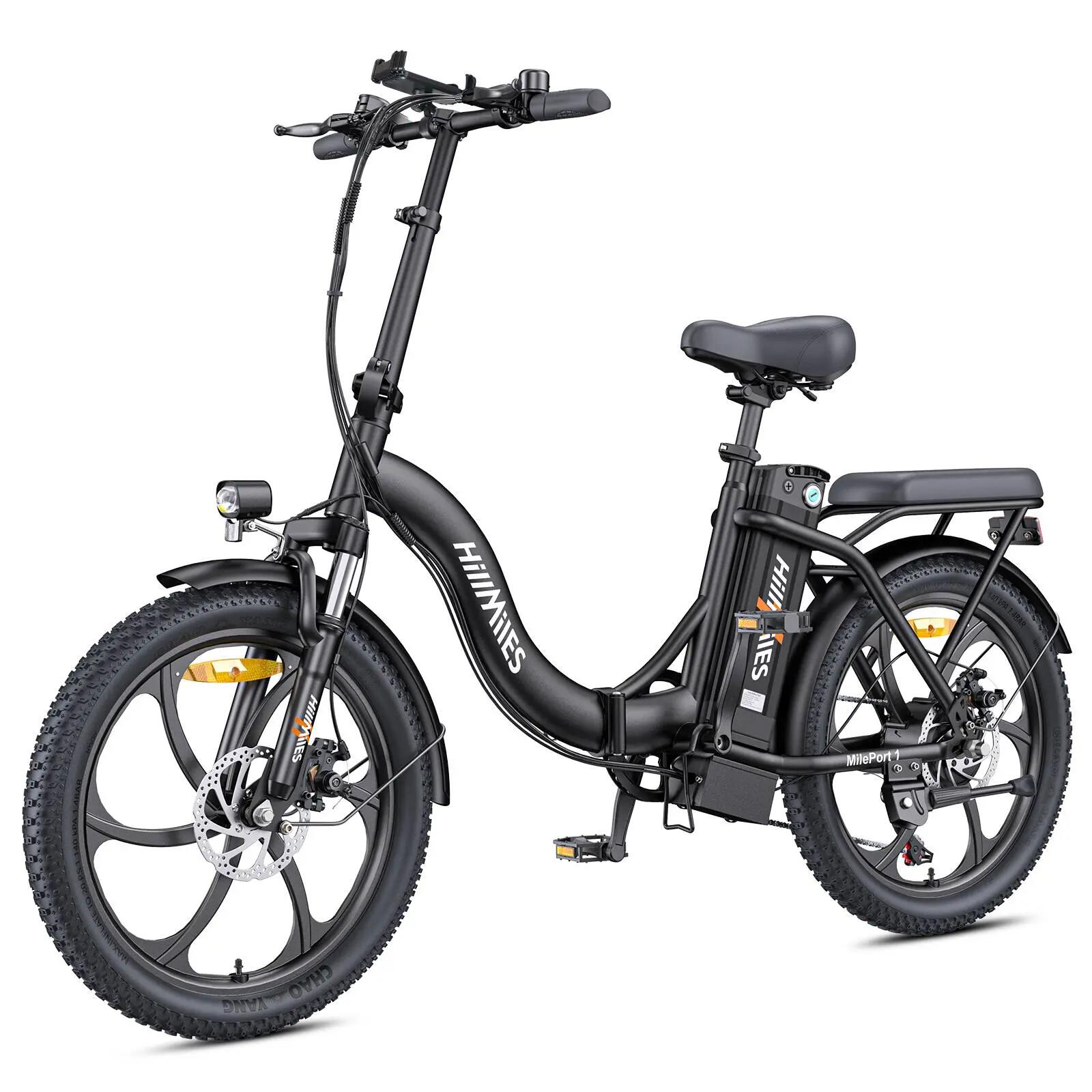 MilePort 1 Foldable Electric Bike 36V 13AH 20" Fat Commuter 2/10