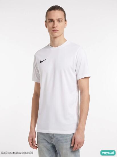 Second Life - Vintage Nike White Sports T-shirt Men S