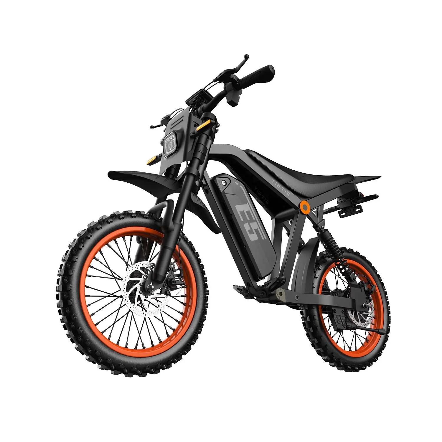 URLIFE E5 elektrická terénní motorka pro teenagery s baterií 48V 20AH 2/7