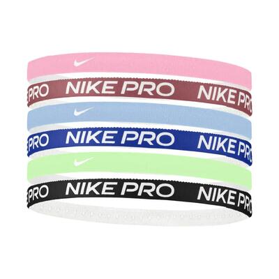 Flex classic hoofdband (set van 6) (zwart/wit/blauw)