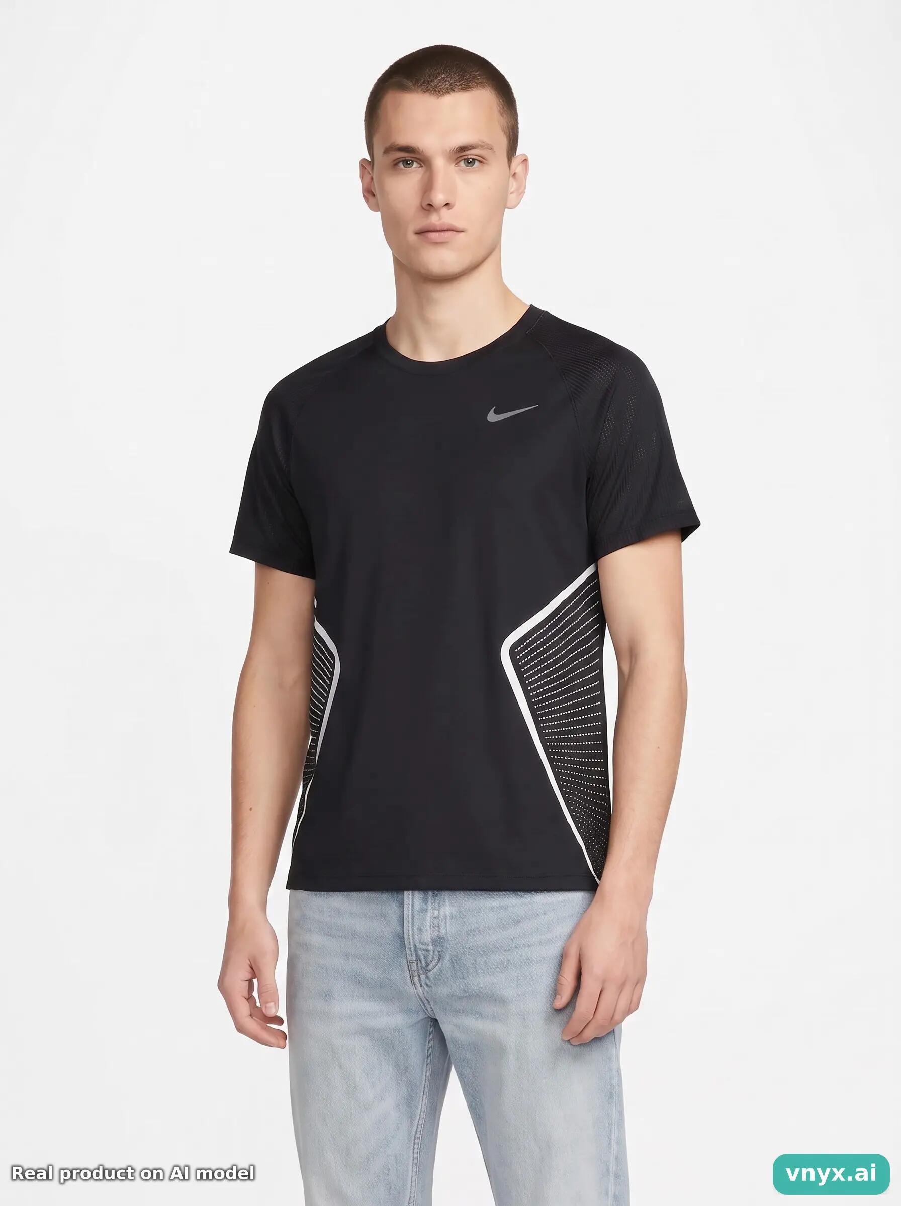 Second Life - Vintage Nike Black T-Shirt Men S 1/5