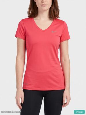 Second life - vintage nike coral sports t-shirt women s