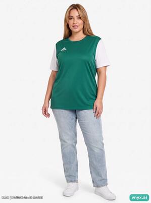 Second life - athletic adidas t-shirt in green size xl sports t-shirt