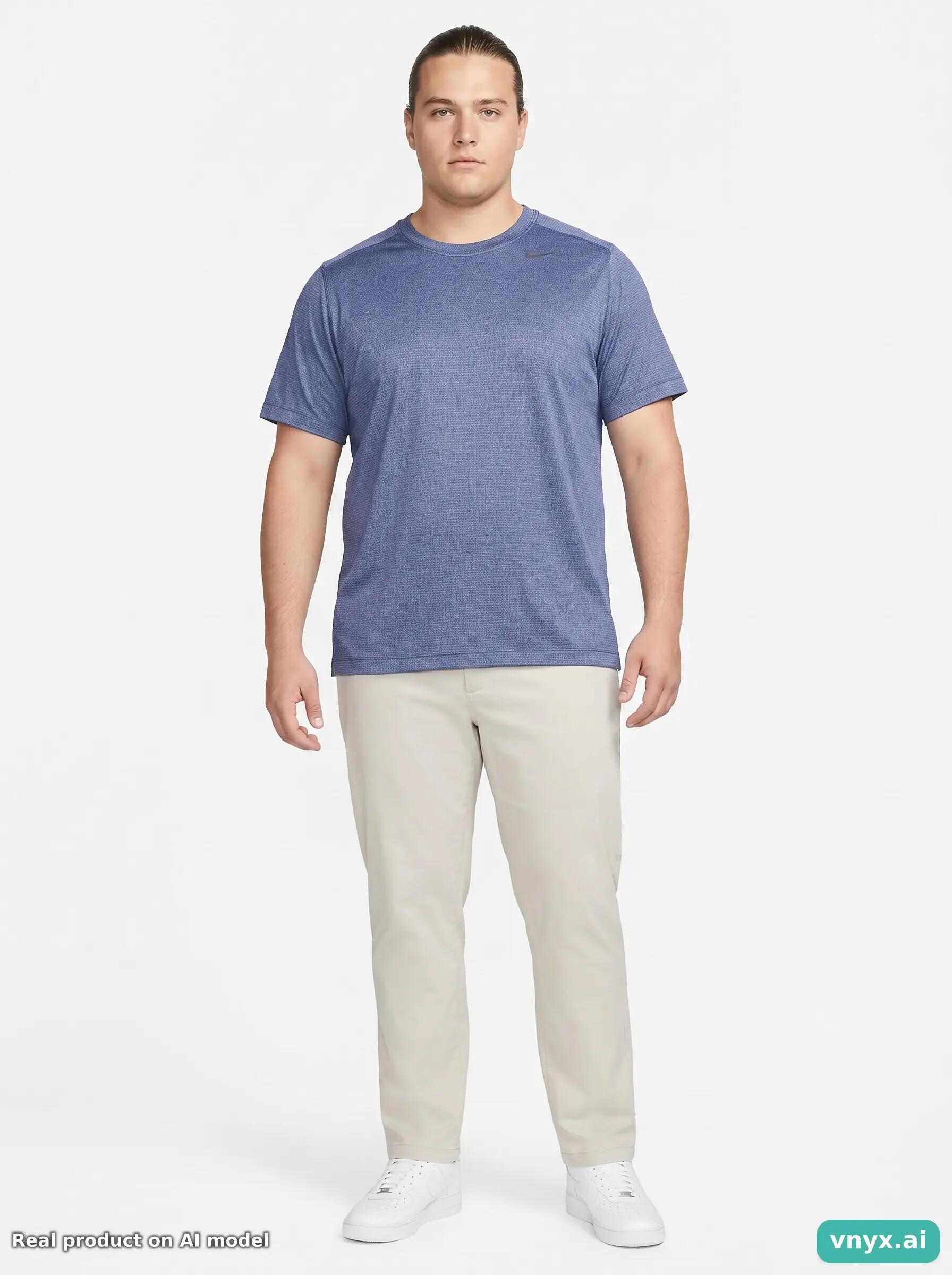Second Life - Vintage Nike Blue T-Shirt Men 3/5