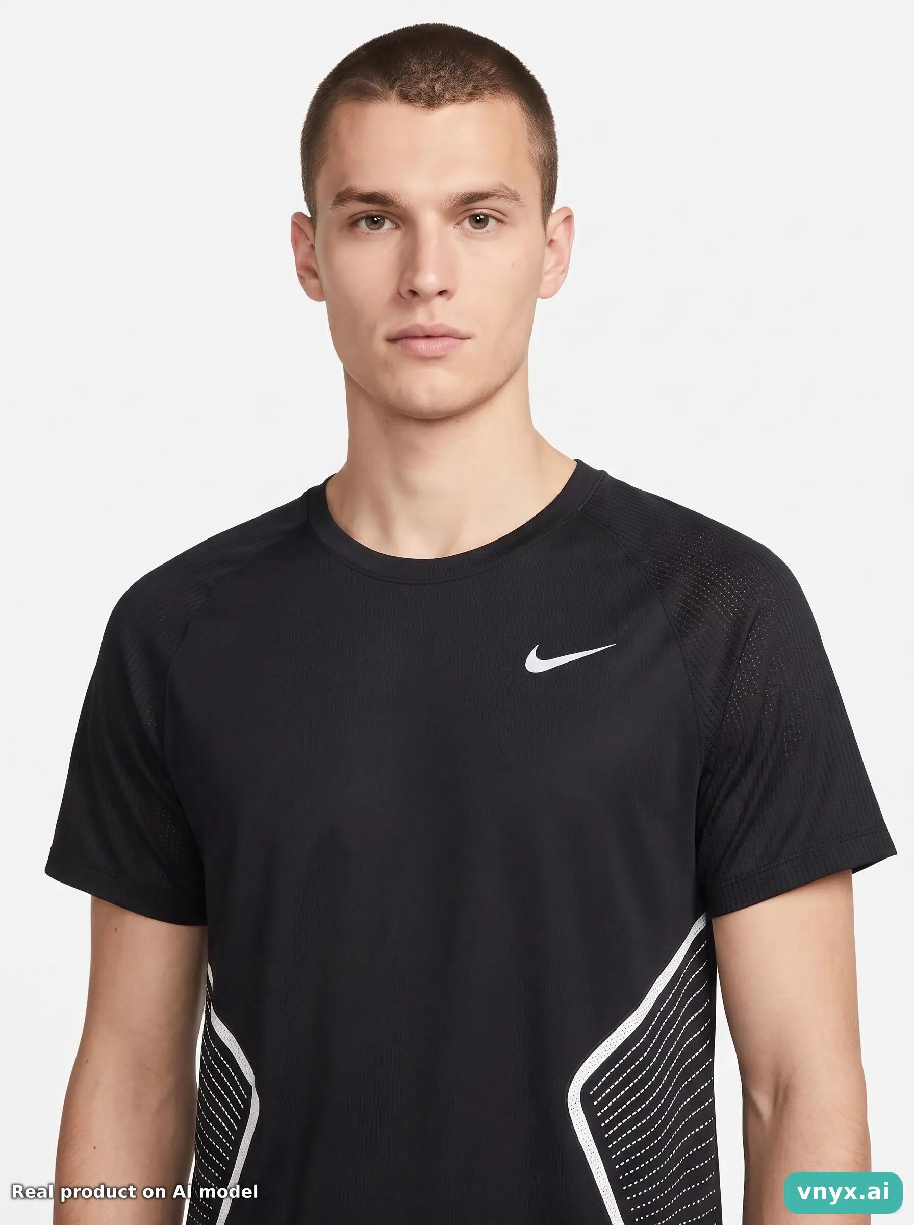 Second Life - Vintage Nike Black T-Shirt Men S 5/5