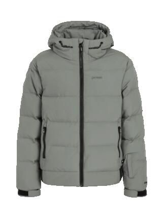 Veste ski - fille - imperméable - PRTELIN JR - gris-vert
