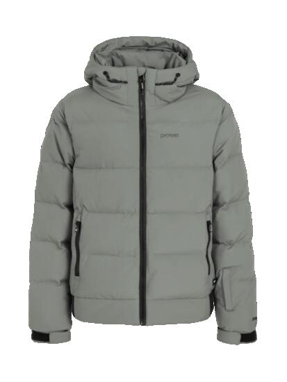 Veste ski - fille - imperméable - PRTELIN JR - gris-vert