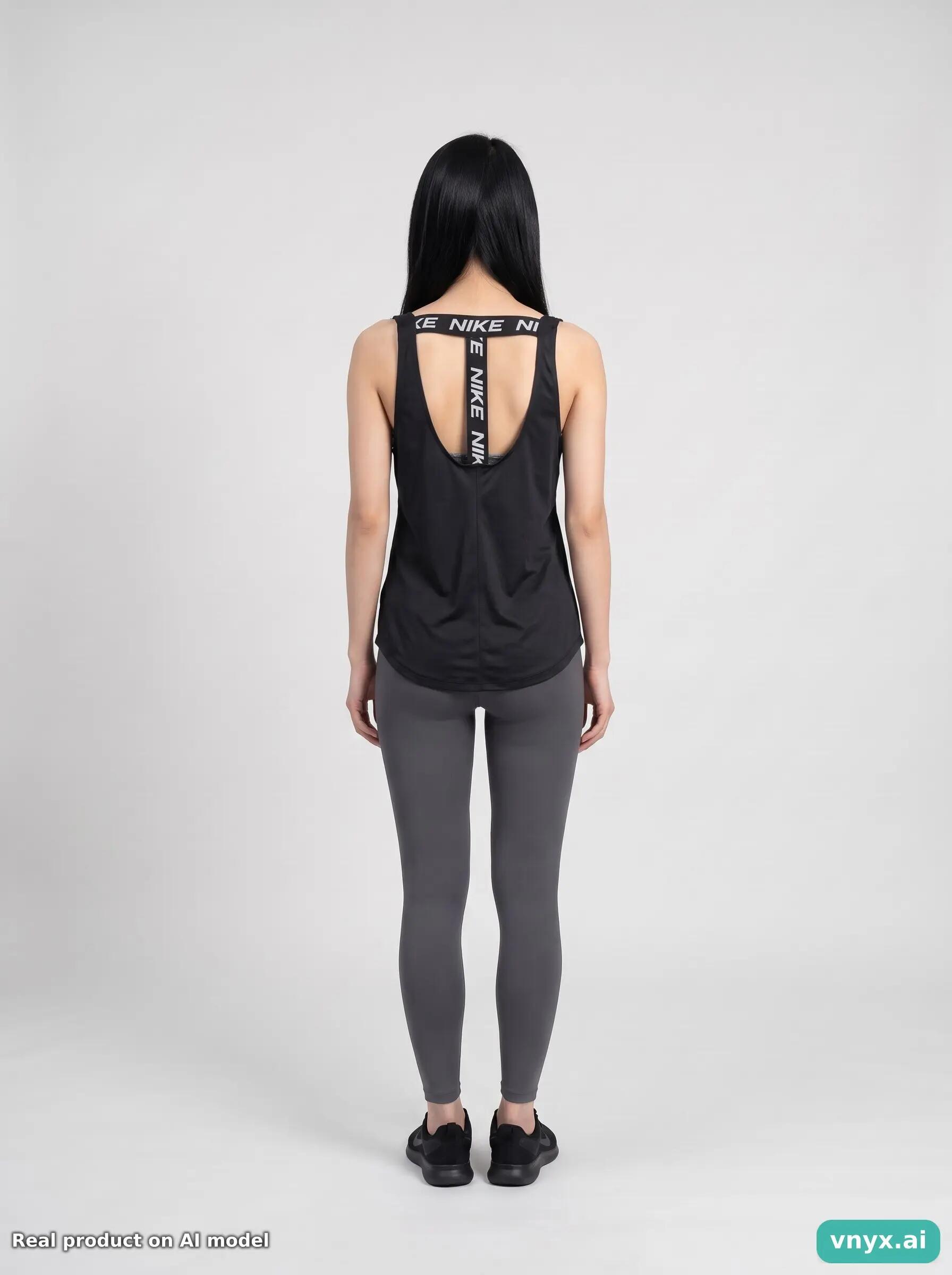 Second Life - Vintage Nike Dark Black Top Women L 4/5