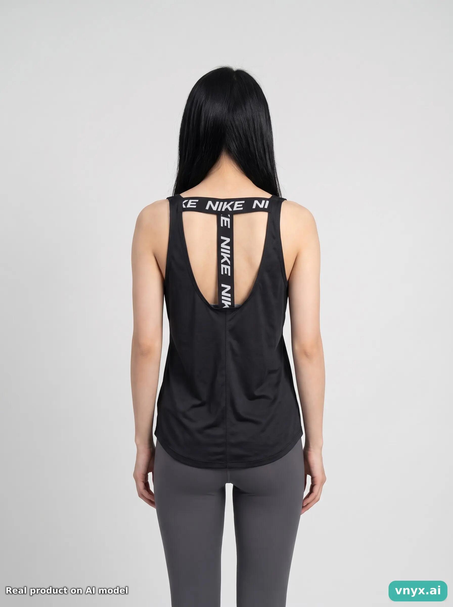 Second Life - Vintage Nike Dark Black Top Women L 2/5