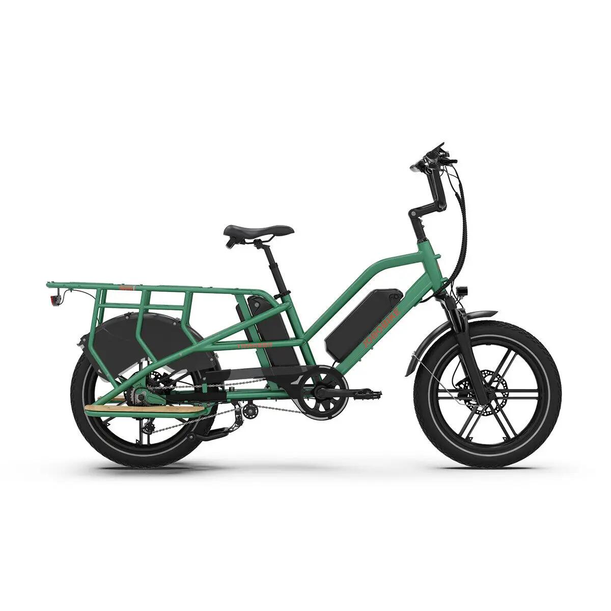 Elektrický nákladný bicykel JOBOBIKE Transer,systém s dvojitou batériou 4/6