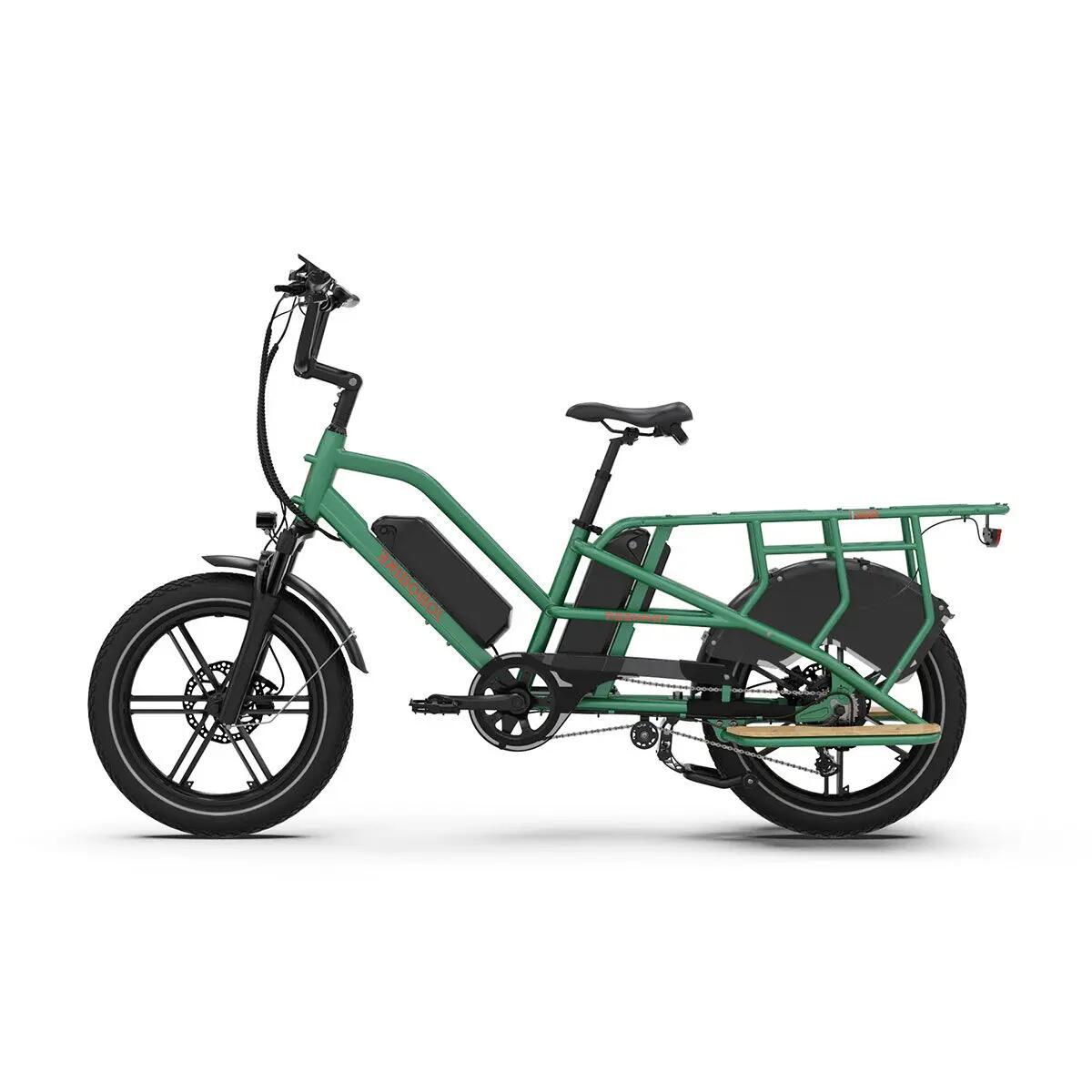 Elektrický nákladný bicykel JOBOBIKE Transer,systém s dvojitou batériou 3/6