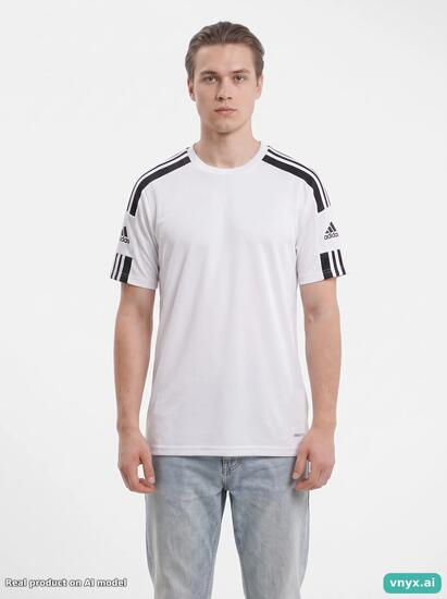 Second Life - Vintage Adidas White Sports T-Shirt Men M