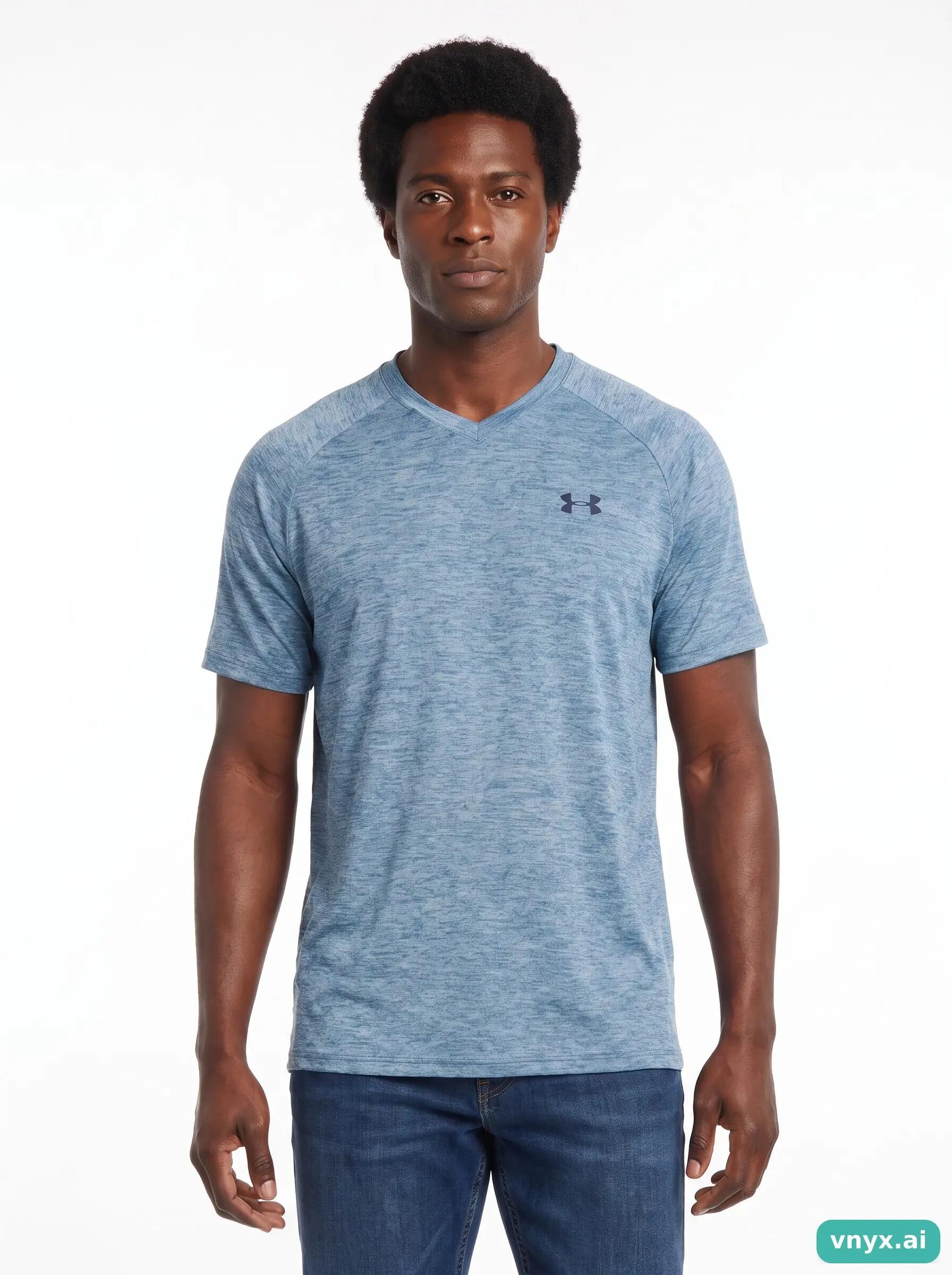 Second Life - Athletic Under Armour T-Shirt in Teal size L Sports T-shirt 1/5