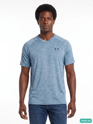 Second Life - Athletic Under Armour T-Shirt in Teal size L Sports T-shirt