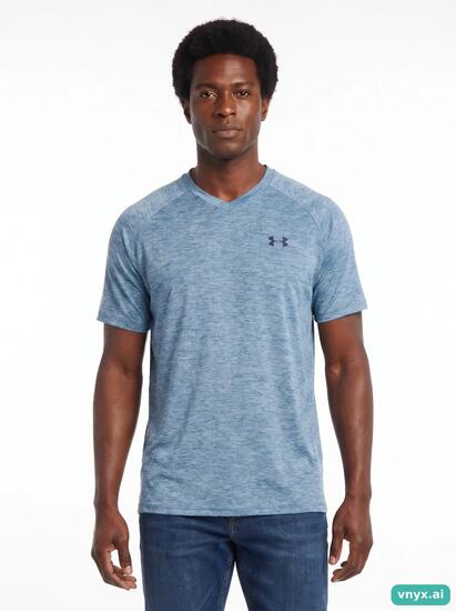 Second Life - Athletic Under Armour T-Shirt in Teal size L Sports T-shirt